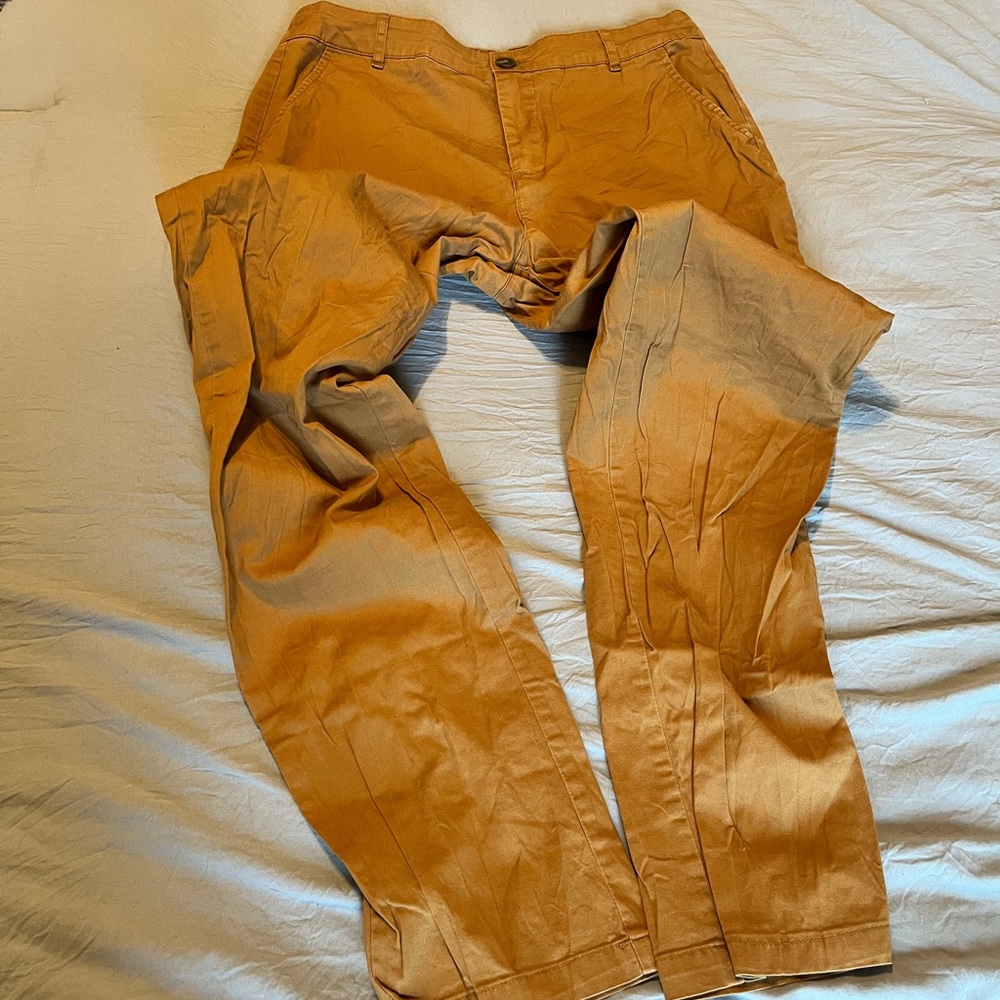 Forever 21 Gokd/Rust Casual Pants